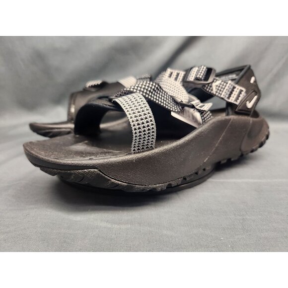 Nike Men's Oneonta Sandals Textile Upper Adjustable Black Size 8 NEW IN BOX! - Picture 4 of 11